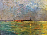 "RED SAILS" OIL ON CANVAS