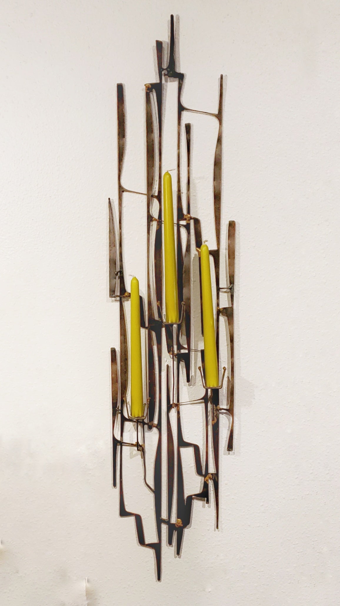 BRONZE CANDLE SCONCE