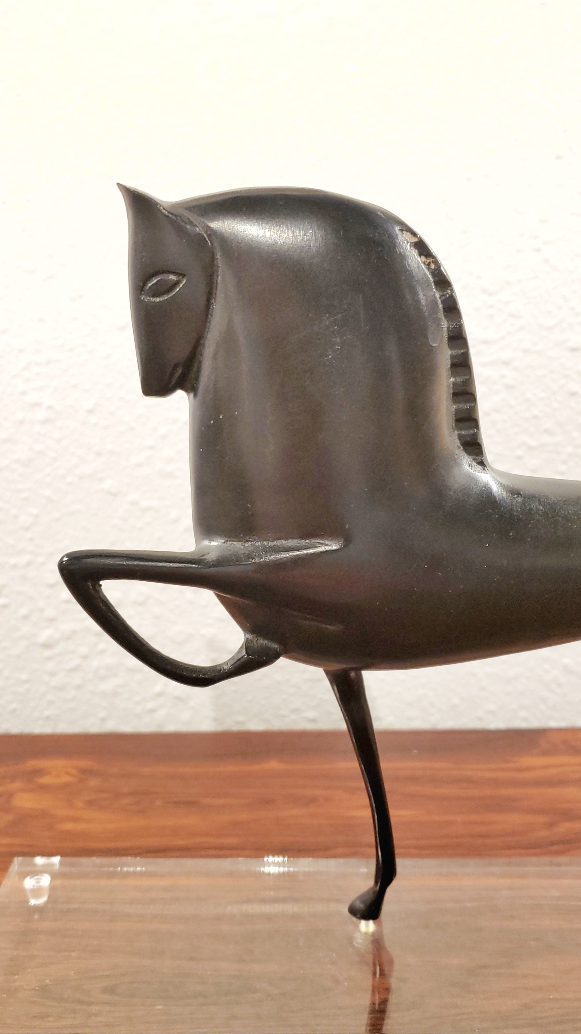 ETRUSCAN-STYLE BRONZE HORSE