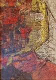 ‘PIERROT’ BY JULES DUFFART IN THE STYLE OF BUFFET (1950s)