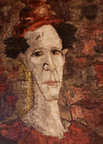 ‘PIERROT’ BY JULES DUFFART IN THE STYLE OF BUFFET (1950s)